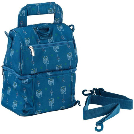 Sac isotherme - THERMOBABY - 2 compartiments - Bleu