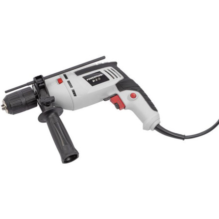 Perceuse a percussion - POWERPLUS - 600 W - 35 000 a 48 000 coups / min - Perce le bois / acier / béton
