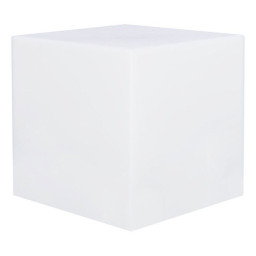 Cube lumineux / tabouret -...