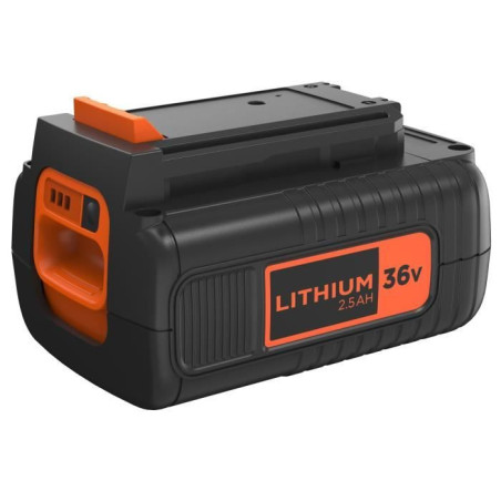Batterie 36V 2,5Ah - BLACK+DECKER - BL2536-XJ - B+D Power Connect - Noir, orange