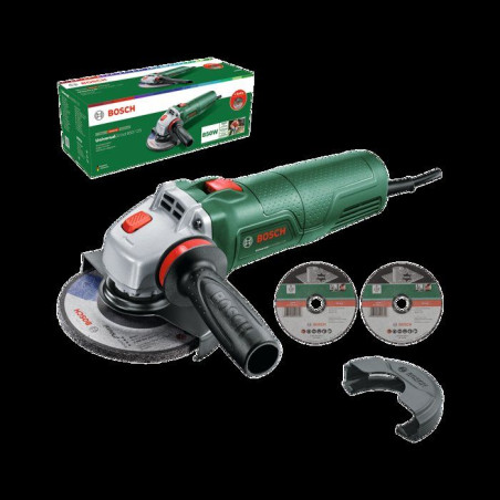 Bosch UniversalGrind 850-125 – Meuleuse angulaire filaire 850 W, 125 mm, 3 disques inclus