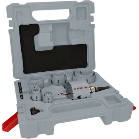 Coffret de scies trépans BOSCH PROFESSIONAL - PRO Multi Material - 15pcs - 20 a 76mm - Pour perceuses et visseuses