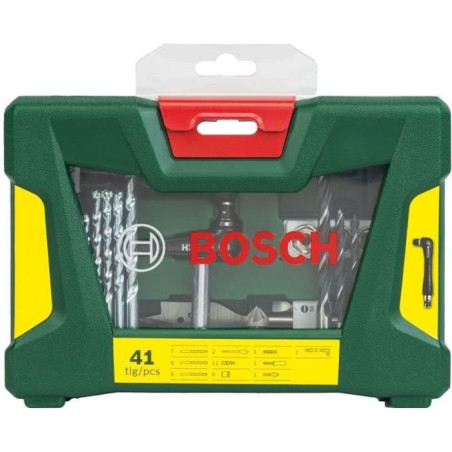Coffret d'accessoires BOSCH V-Line - 41 pieces
