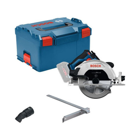 Scie circulaire sans fil BOSCH PROFESSIONAL - GKS 18V-68-2 - 18V - 190 mm - Coffret + Butée parrallele + lame de scie pour bois