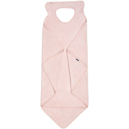 Drap de bain XXL Parent / Bébé - CANDIDE - 100x100 cm - Rose