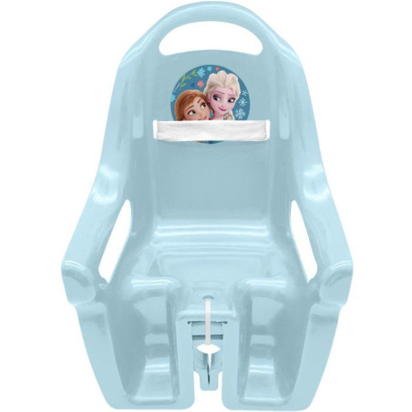 Porte poupée pour vélo enfant - DISNEY - La Reine des Neiges - Bleu
