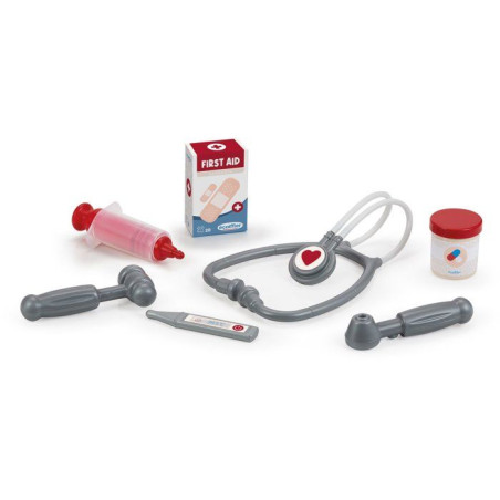 ECOIFFIER Médical 269 - Valisette Docteur 25,5 cm - 18 mois - Allo Docteur ?!