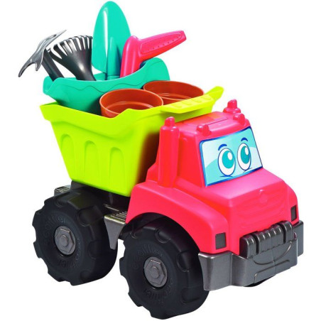 ECOIFFIER Jardin 4490 - Camion Tp Jardin 32 cm - 18 mois - Place au Transporteur !