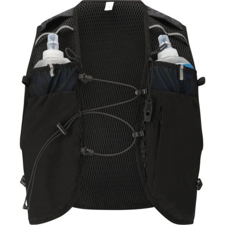 Gilet de Course - ENDURANCE - Genend - Gourdes Souples Inclues - Taille M - Noir