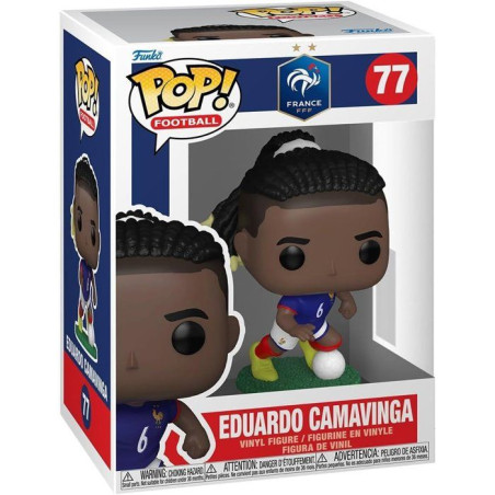 Figurine Funko Pop! - Football France - Eduardo Camavinga - Vinyle Officielle