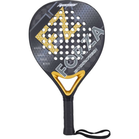 Raquette de padel - FZ FORZA - Brace Power - Graphite tissé 18K - Surface semi-rugueuse - Mousse EVA dure - Forme diamant - Noi