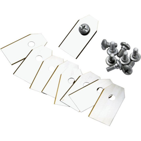 Set de 9 lames de rechange pour robots tondeuses - GARDENA - Haute précision - Remplacement facile