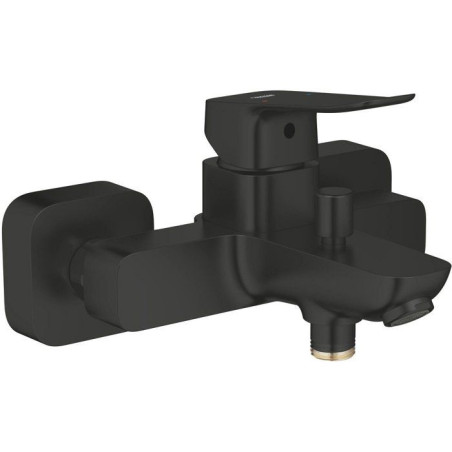 Mitigeur de bain / douche mural - GROHE DICE - Noir mat