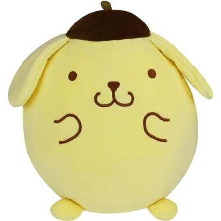 Peluche Kawai Pompompurin coussin - JEMINI - HELLO KITTY - 27 cm - Doux et moelleux