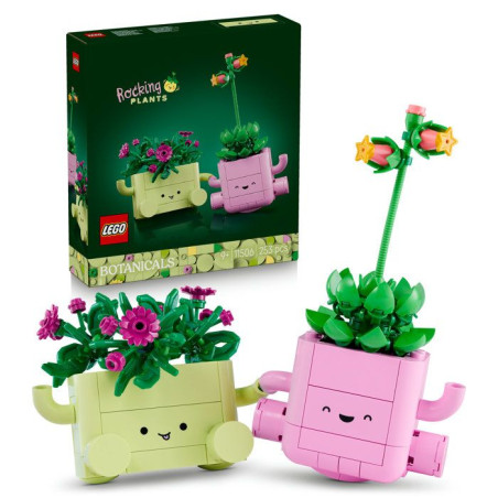 LEGO Botanicals 11506 - Petites Plantes Dansantes - Jeu coloré pour Fille des 9 ans - Idée Cadeau