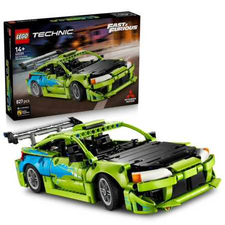 LEGO Technic 42229 Voiture Mitsubishi Eclipse de Fast and Furious - Jouet Collector 14 ans