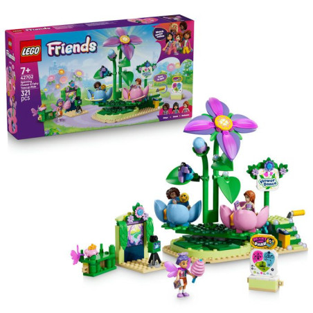 LEGO Friends 42702 La Fleur Tournoyante et les Tasses a Thé Féériques - Jouet des 7 ans