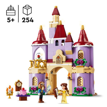 LEGO | Disney Princess 43289 Le Château Enchanté de la Belle et la Bete - Jouet 5 ans