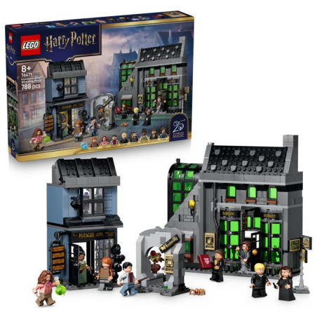 LEGO Harry Potter 76471 Les Boutiques Magiques de l'Allée des Embrumes - Jouet des 8 ans