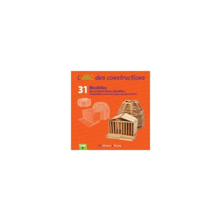 MECABOIS - Livre modeles ABC des Constructions en bois- Tome 2