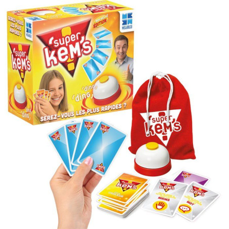 Super Kems petite boîte - Jeu de société - MEGABLEU - Des 6 ans