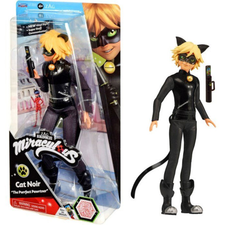 Figurine - BANDAI - Miraculous - Chat Noir - 26 cm