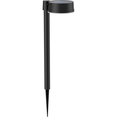 Borne lumineuse extérieure - PHILIPS - Vynce - Montage a broche ronde - Noir