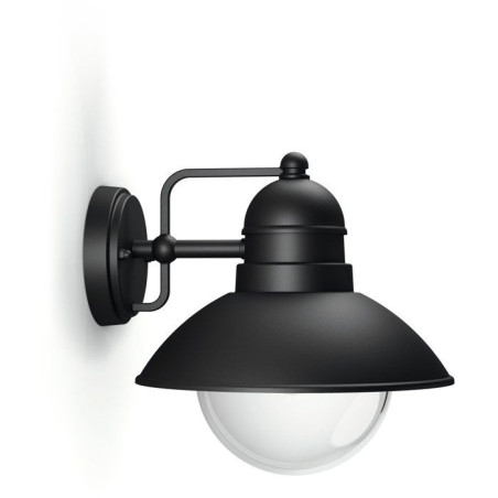 Lampe murale - PHILIPS - Hoverfly - Noir - IP44