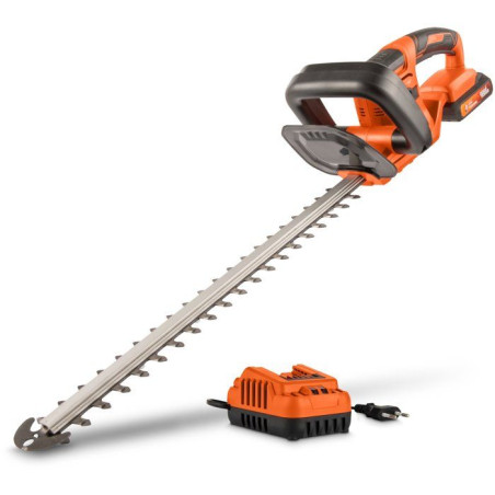 Taille-haie sans fil - POWERPLUS - 20 V - Lame de 515 mm - Epaisseur jusqu'a 15 mm - Poignée rotative