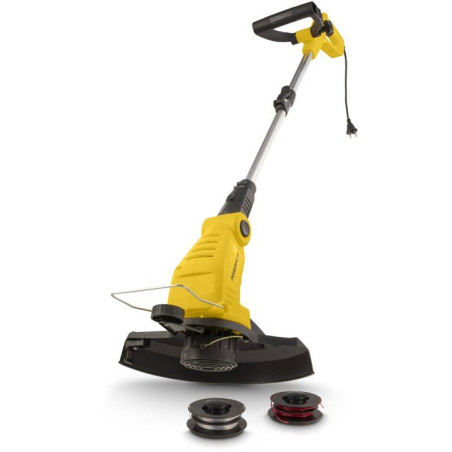 Coupe-bordure - POWERPLUS - 450 W - Ø 300 mm - Tete inclinable - Perche télescopique
