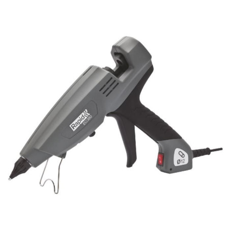 Pistolet a colle - Rapid - PRO EG380 - 400W - Débit 2200 g/h - Température réglable 120-230°C