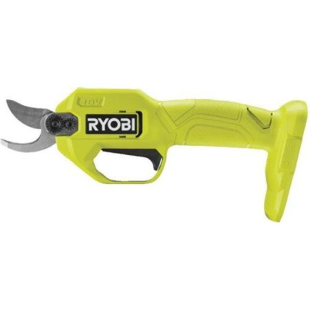 RYOBI - Sécateur 18V ONE+ - lames Bypass chromées en acier SK5 - capacité de coupe 25 mm - sans batterie ni chargeur - RY18SC