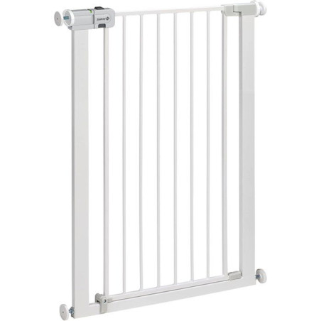 Barriere de sécurité enfant Easy Close Extra Tall - SAFETY 1ST - Métal - Blanc - Réglable de 73 a 80 cm