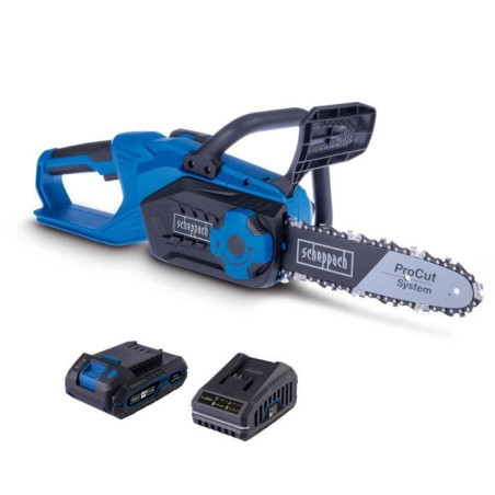 Tronçonneuse sans fil SCHEPPACH - C-CS254-X SET S - Coupe 25,4 cm - Batterie 20V IXES 2Ah + chargeur