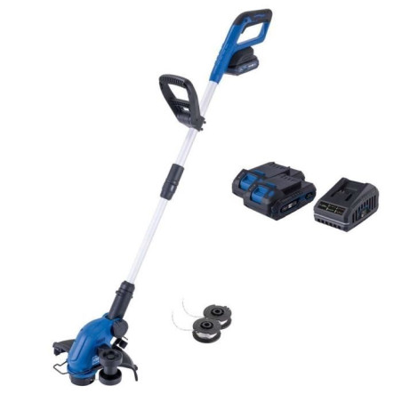 Coupe bordure sans fil SCHEPPACH C-LT300-X - SET S2 - Coupe 30cm - 2 batteries 20V 2Ah IXES + chargeur double