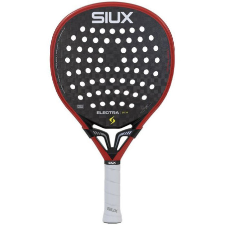 Raquette de padel - SIUX - Electra Pro 2026 Fire Red - Adulte - Rouge - Carbone 12K