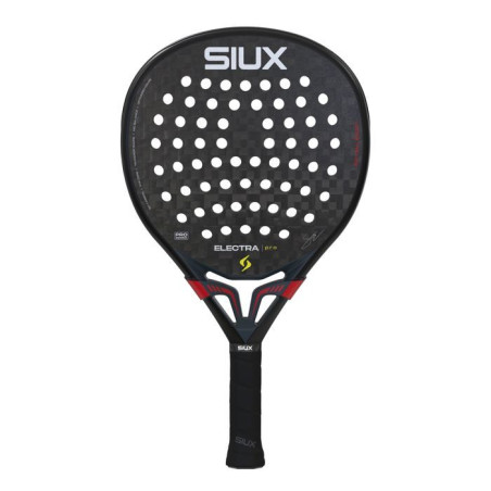 Raquette de padel - SIUX - Electra Pro 2026 Shadow Red - Adulte - Rouge - Carbone 12K