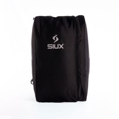 Sac de padel - SIUX - Pulse - Gris/bordures noires coutures jaunes - 37 L - 1 a 2 raquettes