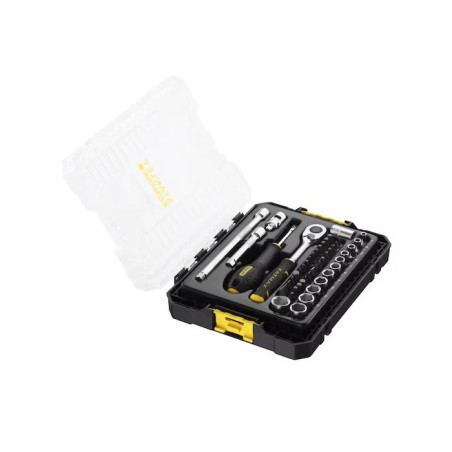 COFFRET DE DOUILLES STAKBOX M - ¼'' STANLEY JEU DE 48 PCS - FATMAX - FMMT98101-0