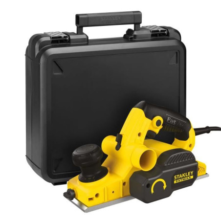 Rabot électrique filaire - 750W - STANLEY FATMAX - FME630K-QS - Largeur de rabotage 82 mm