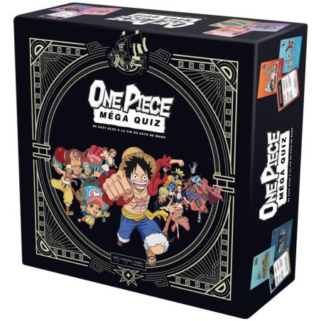 ONE PIECE LE MEGA QUIZ - Jeu de société - TOPI GAMES - 2 a 8 joueurs - Des 7 ans
