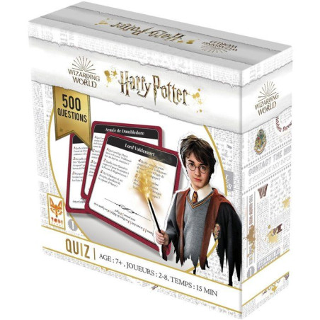 HARRY POTTER QUIZZ 500 - Jeu de société - TOPI GAMES - 2 a 8 joueurs - Des 7 ans