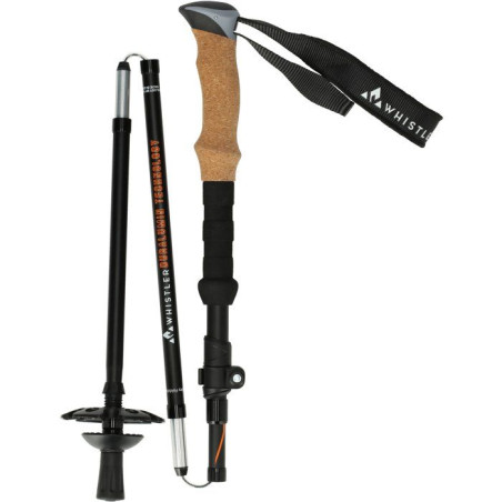 Bâtons de Marche Pliables - WHISTLER - Beckley - Noir