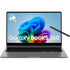 PC portable - SAMSUNG - Galaxy Book5 360 - 15,6 - Intel Core Ultra 5 - 16 Go RAM - 512 Go SSD