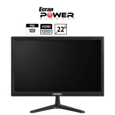 Ecran Ordinateur 22'' Power Germany