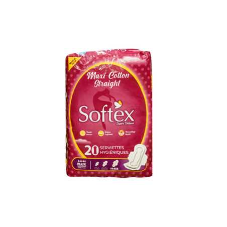Serviette hygiénique maxi cotton x20