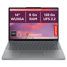 PC Portable Chromebook LENOVO 14M8911 | Chrome OS - 14 WUXGA - MTK 540 - RAM 8 Go - Stockage 128Go - AZERTY