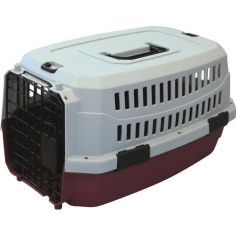 Caisse de transport Viaggio Carrier M pour chien - Bordeaux et gris Caisse de transport Viaggio Carrier M pour chien - Bordeaux et gris