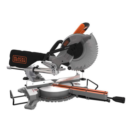 Scie a onglets - BLACK&DECKER - BES700-QS - 1600W - Profondeur de coupe 70mm