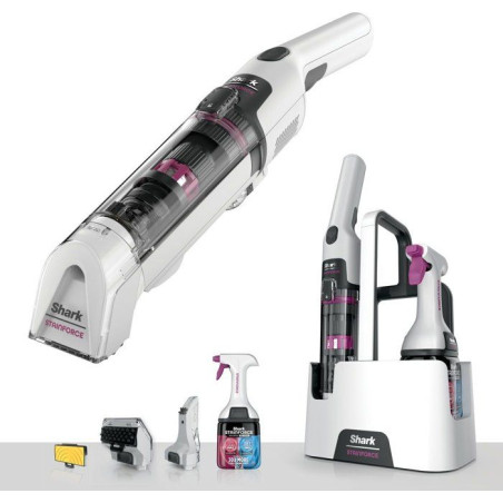Détacheur sans fil Shark StainForce HX100EUT - shampouineuse pour tapis, canapé, voiture et tissus d'ameublement